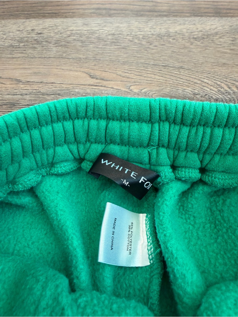 White Fox Offstage Green Tracksuit Set Hoodie L/XL Sweatpants Medium - Picture 11 of 13